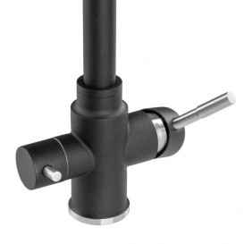 Змішувач для кухні Granado Badalona c підключенням до фільтру black shine gz0401