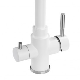 Смеситель для кухни Granado Badalona c подключением к фильтру white gz0405