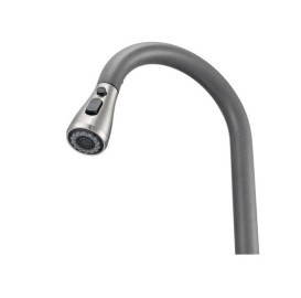 Змішувач для кухні Granado Campo Lux з висувним виливом grafito gz0509L