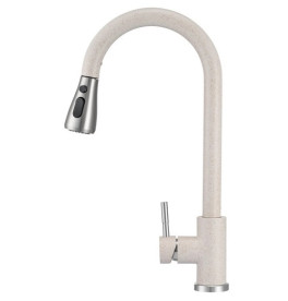 Змішувач для кухні Granado Campo Lux з висувним зливом terra gz0503L