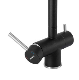 Змішувач для кухні Granado Caspe під фільтр одноважільний black shine gz0801