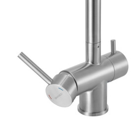 Смеситель для кухни Granado Caspe под фильтр однорычажный inox gz0807