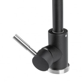 Смеситель для кухни Granado Elche однорычажный black shine gz0101