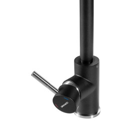 Змішувач для кухні Granado Oviedo Lux одноважільний black shine gz0201L