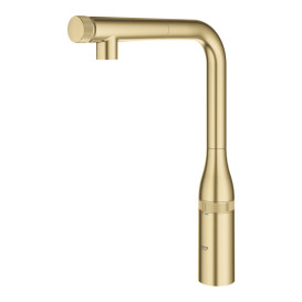 Смеситель для кухни Grohe Accent SmartControl с выдвижной лейкой холодный рассвет матовый 30444GN0