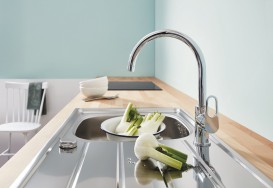 Смеситель для кухни Grohe BauFlow однорычажный хром 31230001
