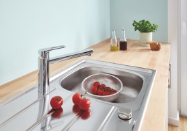 Змішувач для кухні Grohe BauLoop одноважільний хром 31706000