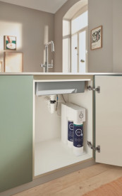 Смеситель для кухни Grohe Blue Pure Eurosmart с фильтром для воды однорычажный хром 30587000