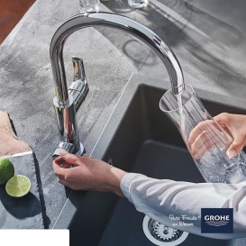 Смеситель для кухни Grohe Blue Pure Eurosmart с функцией очистки воды 31722000