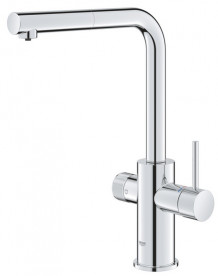 Змішувач для кухні Grohe Blue Pure Minta під фільтр з висувною лійкою хром 30590000