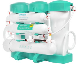 Смеситель для кухни Grohe Blue Pure Minta с фильтром обратного осмоса Ecosoft P'ure AquaCalcium Mint суперсталь MO67530601DC