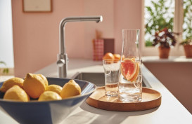 Смеситель для кухни Grohe Blue Pure Minta с фильтром обратного осмоса Ecosoft P'ure AquaCalcium Mint суперсталь MO67530601DC