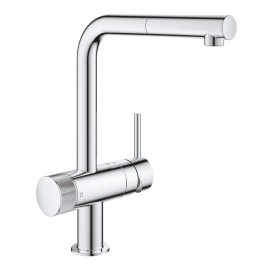 Смеситель для кухни Grohe Blue Pure Minta с фильтром для воды однорычажный хром 30382000