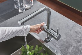 Змішувач для кухні Grohe Blue Pure Minta з фільтром для води змішувач хром 30382000