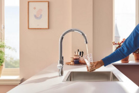 Змішувач для кухні Grohe Blue Pure StartCurve з фільтром зворотного осмосу Ecosoft Standard хром MO55030592