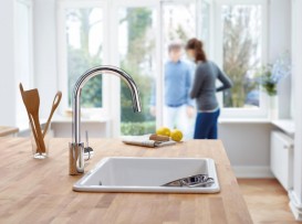 Смеситель для кухни Grohe Concetto с выдвижной лейкой хром 31483001
