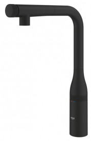 Смеситель для кухни Grohe Essence SmartControl с выдвижной лейкой фантомный черный 31928KF0