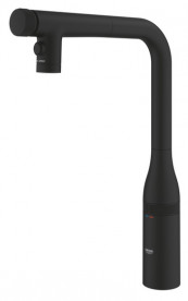 Смеситель для кухни Grohe Essence SmartControl с выдвижной лейкой фантомный черный 31892KF0