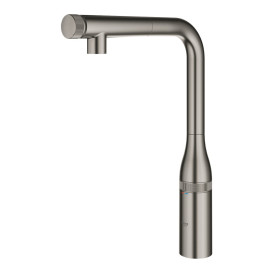 Змішувач для кухні Grohe Essence SmartControl із висувною лійкою графіт темний матовий 31615AL0