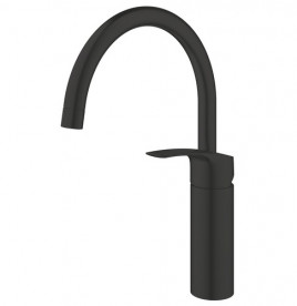 Смеситель для кухни Grohe Eurosmart однорычажный черный матовый 332022433
