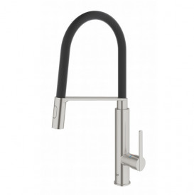 Змішувач для кухні Grohe Feel одноважільний з висувною лійкою суперсталь 31489DC0
