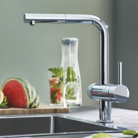 Змішувач для кухні Grohe Minta для подачі технічної і фільтрованої води хром 31721000