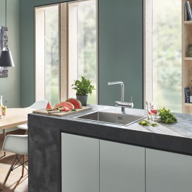 Змішувач для кухні Grohe Minta для подачі технічної і фільтрованої води суперсталь 31721DC0