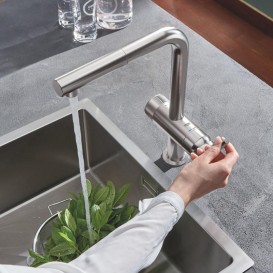 Змішувач для кухні Grohe Minta для подачі технічної і фільтрованої води суперсталь 31721DC0
