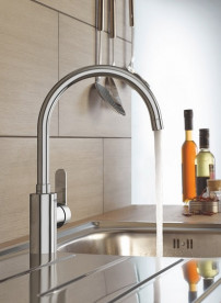 Змішувач для кухні Grohe QuickFix Get одноважільний хром 31494001