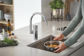 Смеситель для кухни Grohe QuickFix Start однорычажный хром 30469000