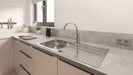 Смеситель для кухни Grohe QuickFix Start однорычажный хром 30469000