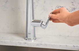 Смеситель для кухни Grohe Veletto с выдвижной лейкой хром 30419000