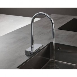 Змішувач для кухні Hansgrohe Aquno Select M81 з висувною лійкою хром 73831000