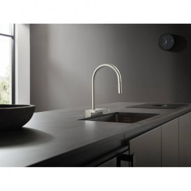 Смеситель для кухни Hansgrohe Aquno Select M81 с выдвижной лейкой сталь 73831800