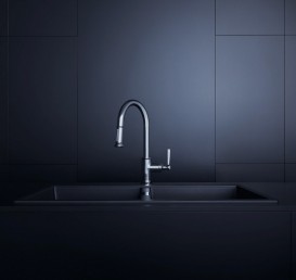 Смеситель для кухни Hansgrohe Axor Montreux с выдвижной лейкой хром 16581000