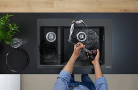 Змішувач для кухні Hansgrohe Talis M51 160 2jet з витяжним виливом змішувач хром 73850000