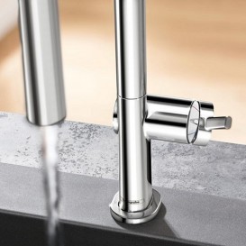 Смеситель для кухни Hansgrohe Talis M54 однорычажный с выдвижной лейкой хром 72802000