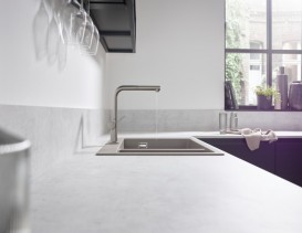 Смеситель для кухни Hansgrohe Talis M54 с выдвижной лейкой сталь 72809800