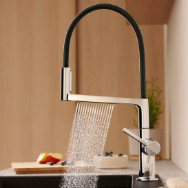 Змішувач для кухні Hansgrohe Talis Select M54 PowderSpray з витяжним зливом 72861800