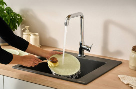 Смеситель для кухни Hansgrohe Vernis Blend M35 однорычажный хром 71857000