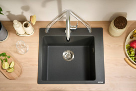 Смеситель для кухни Hansgrohe Vernis Blend M35 однорычажный хром 71857000