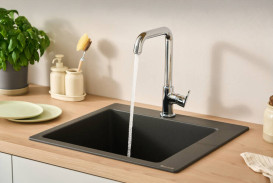 Смеситель для кухни Hansgrohe Vernis Blend M35 однорычажный хром 71857000