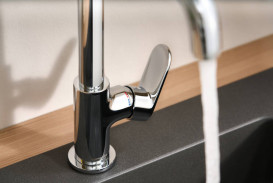 Смеситель для кухни Hansgrohe Vernis Blend M35 однорычажный хром 71857000