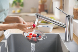 Смеситель для кухни Hansgrohe Zesis M33 150 однорычажный хром 74802000