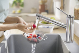 Змішувач для кухні Hansgrohe Zesis M33 150 Eco одноважільний хром 74811000