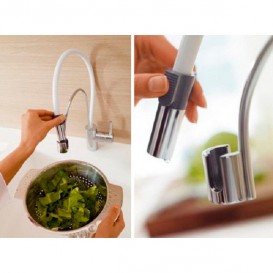 Змішувач для кухні Kludi Bingo Star змішувач білий висувною виливши 428590578