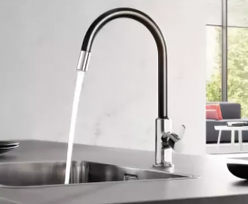 Смеситель для кухни Kludi Bingo Star XS однорычажный черный матовый 468518778