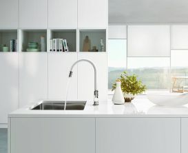 Змішувач для кухні Kludi Bingo Star XS змішувач білий матовий 468519378