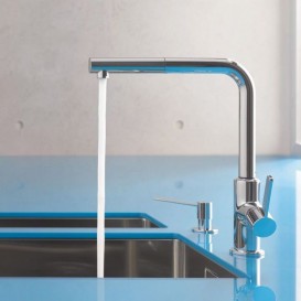 Смеситель для кухни Kludi L-ine S однорычажный хром 408030575