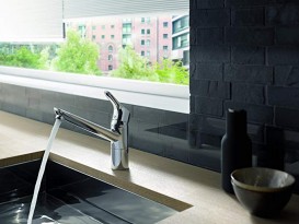 Смеситель для кухни Kludi Objekta однорычажный с дополнительным краном 325770575